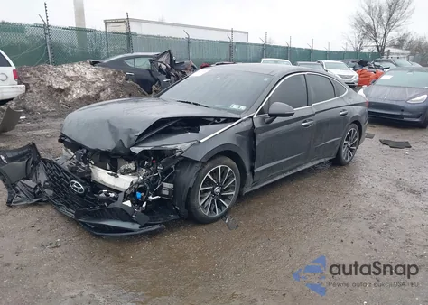 2021 Hyundai Sonata Limited z USA, uszkodzony, nr VIN 5NPEH4J25MH091376